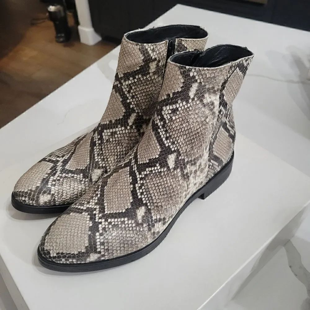 MARECHIARO 1962 booties Snake Ankle boots